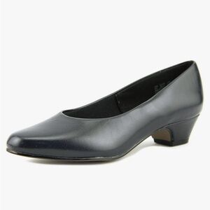 New Soft Style Women's Navy Low Heel Shoes